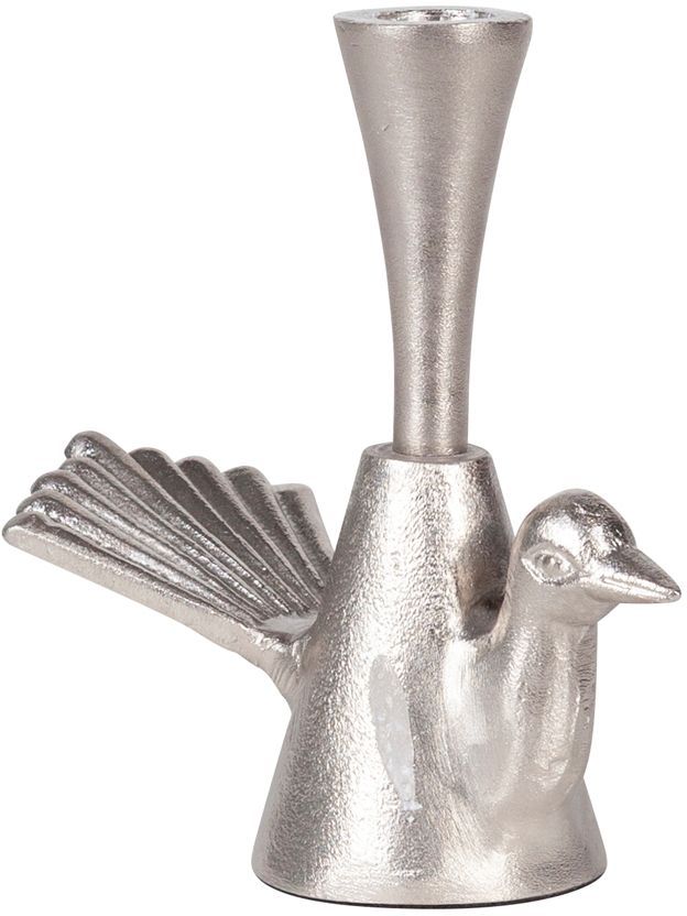 Ljusstake Deco l�g - Silver