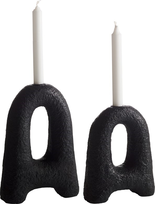 Joelle ljusstake - Svart Joelle ljusstake - Svart