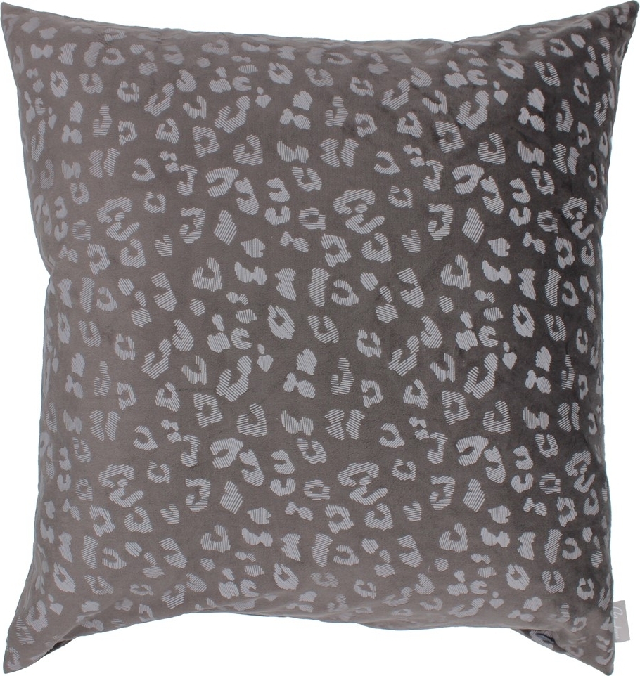 Leoni kuddfodral 50 x 50 cm - M�rkgr�