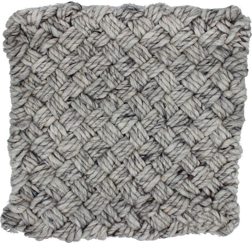 Loke sittdyna 35 x 35 cm - Ljusgr� Melange