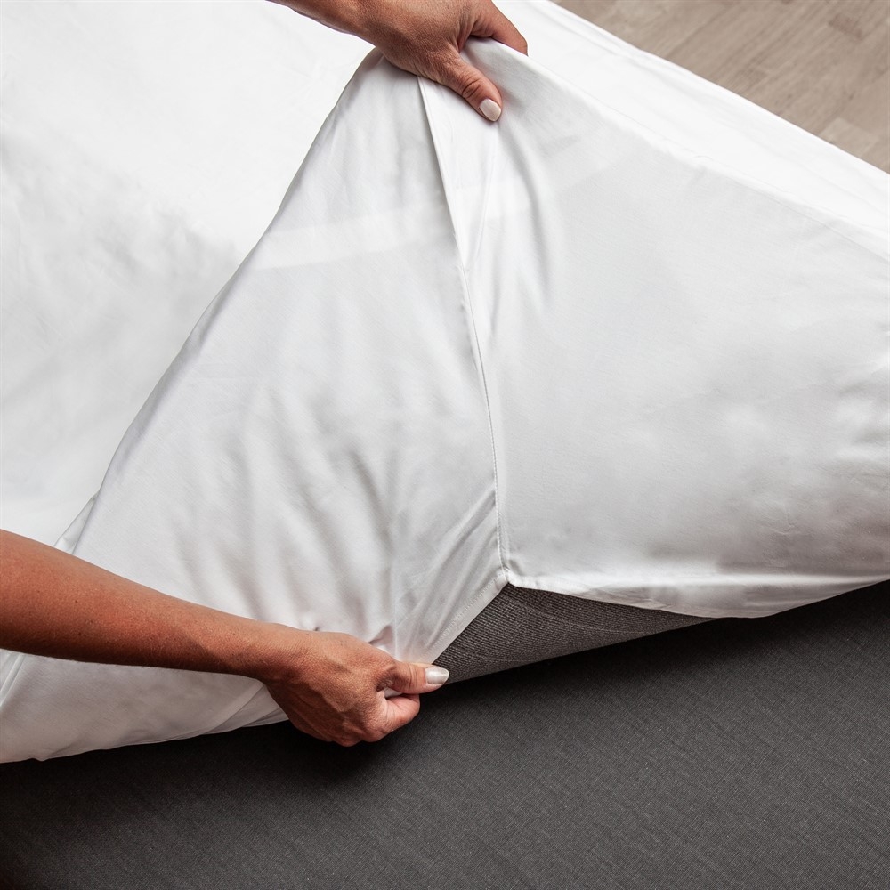 Gryning kuvertlakan - Vit