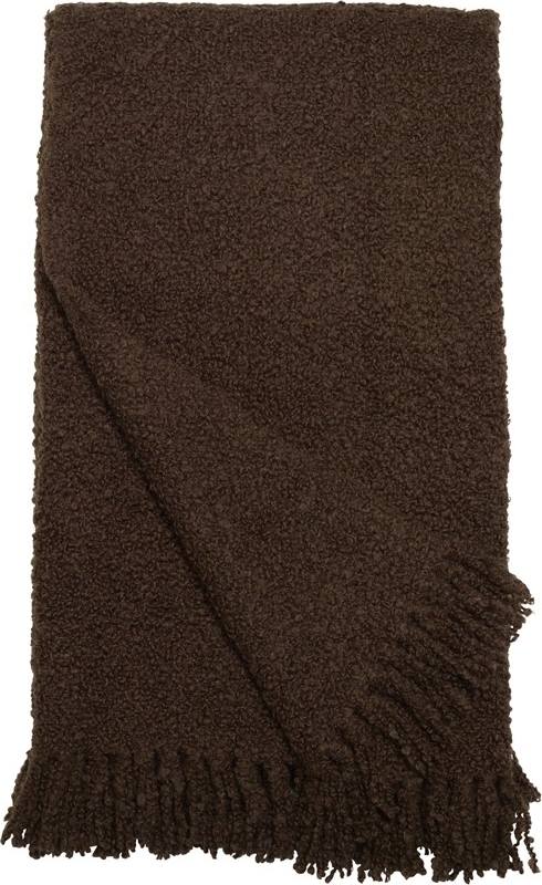 Fluff plaid 130 x 170 cm - Bruin