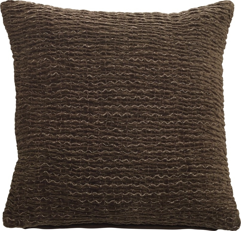 Visha kuddfodral 45 x 45 cm - Brun