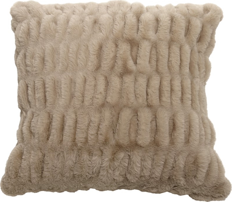 Fluffy kuddfodral 50 x 50 cm - Beige Fluffy kuddfodral 50 x 50 cm - Beige