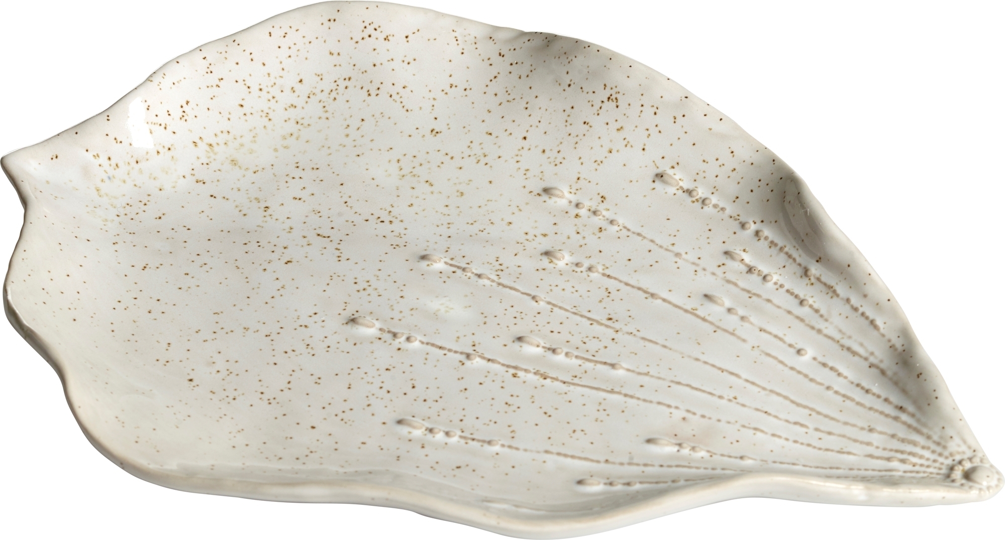 Maritza schaal 24 x 17 cm - Cr�me