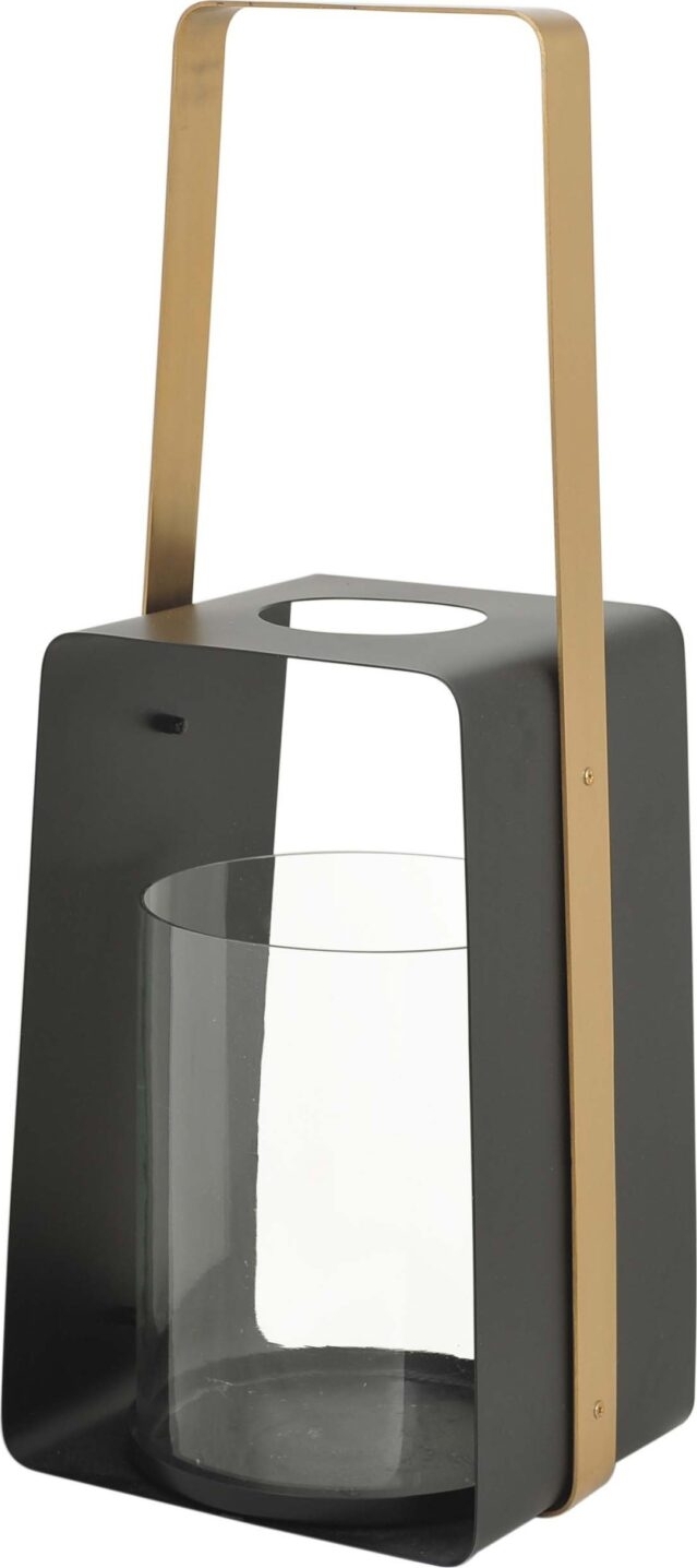 Lyng�r ljuslykta liten - Svart/guld