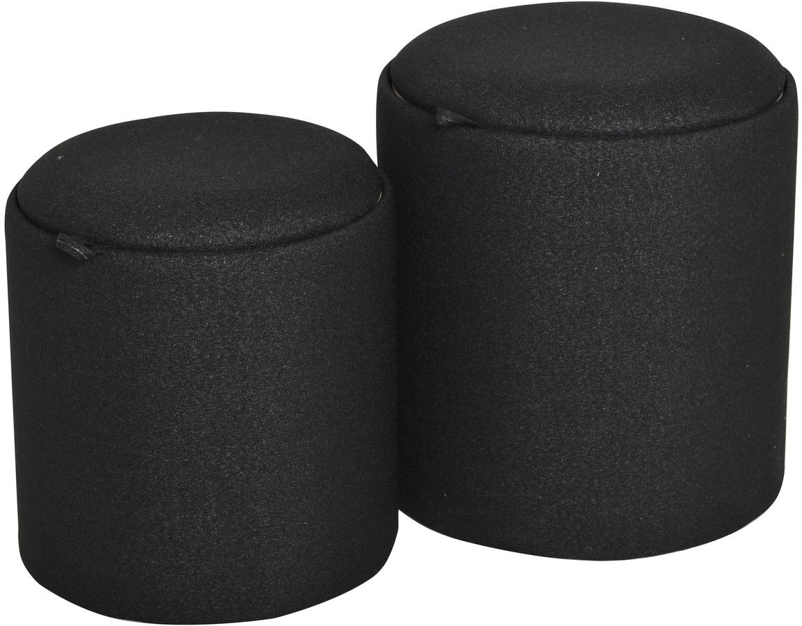 Maiko poef 2st - Zwart