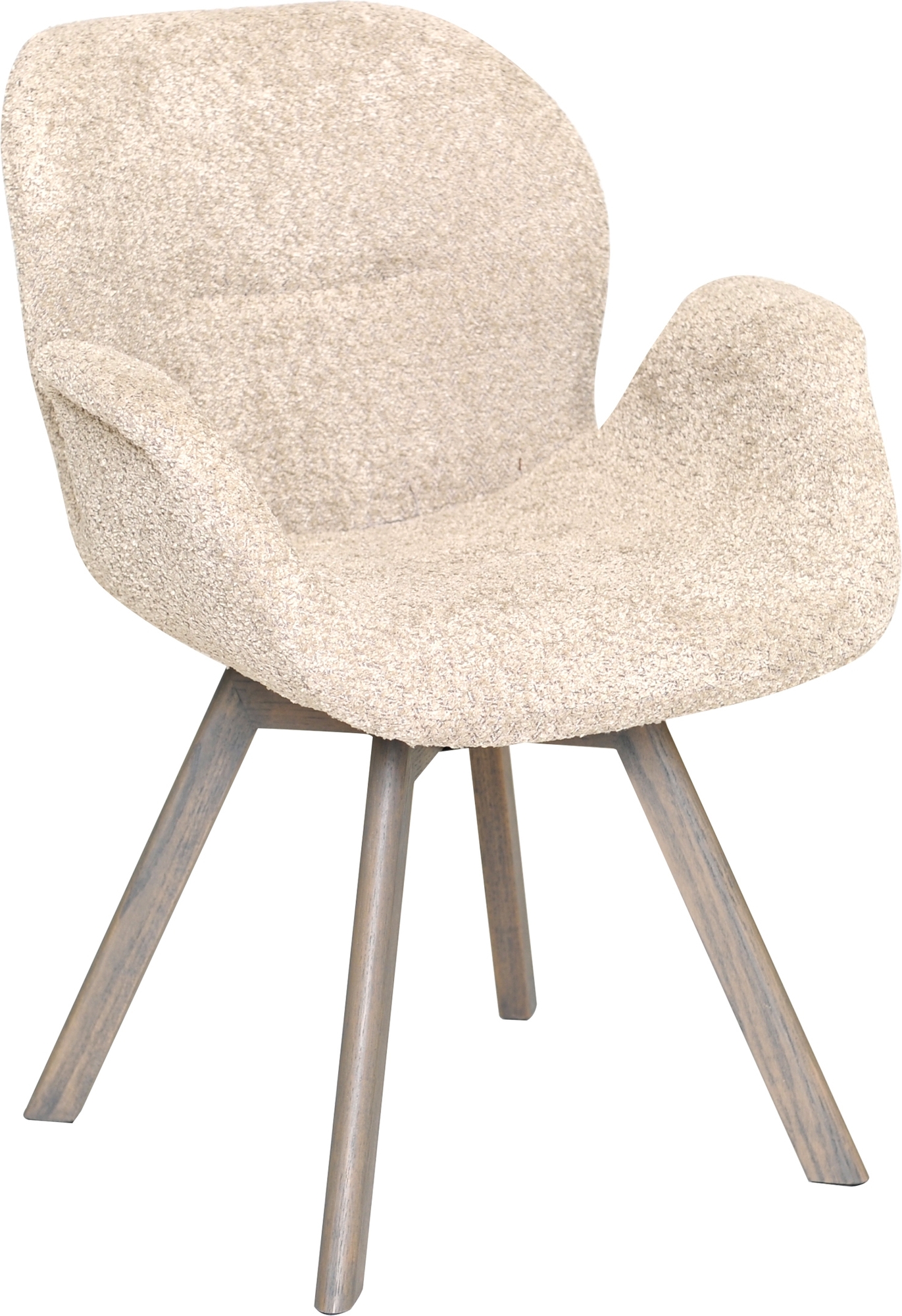 Bjerke eetkamerstoel - Beige/grijs