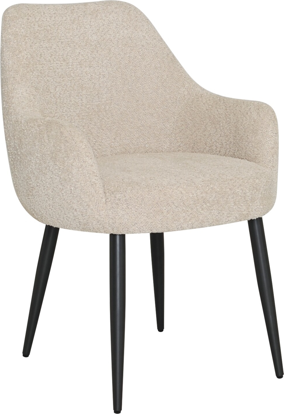Theo fauteuil - Beige/zwart
