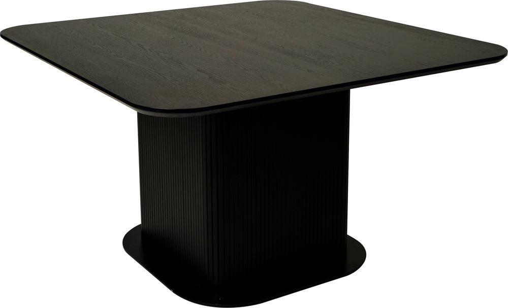 Corbin matbord 130 cm - Svart askfan�r