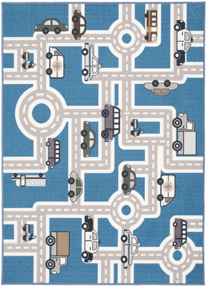 V�gmatta - Bl� - 133x170 cm