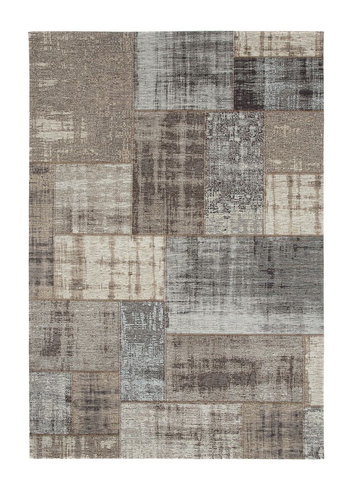 Patchwork vloerkleed Stracciatella - Nature