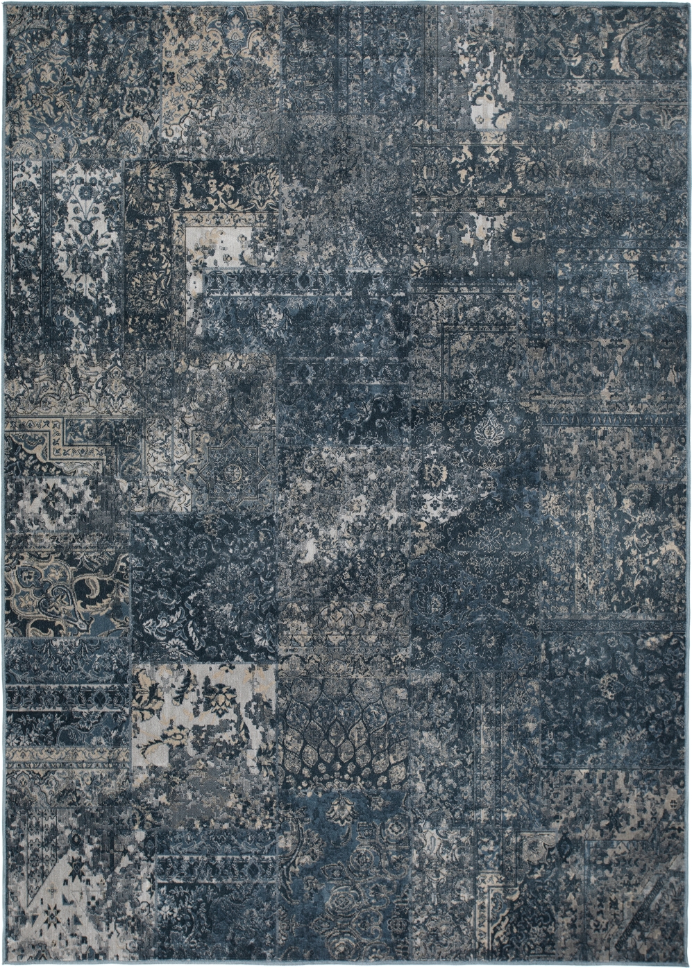 Viskosmatta Casablanca Patch - Bl�