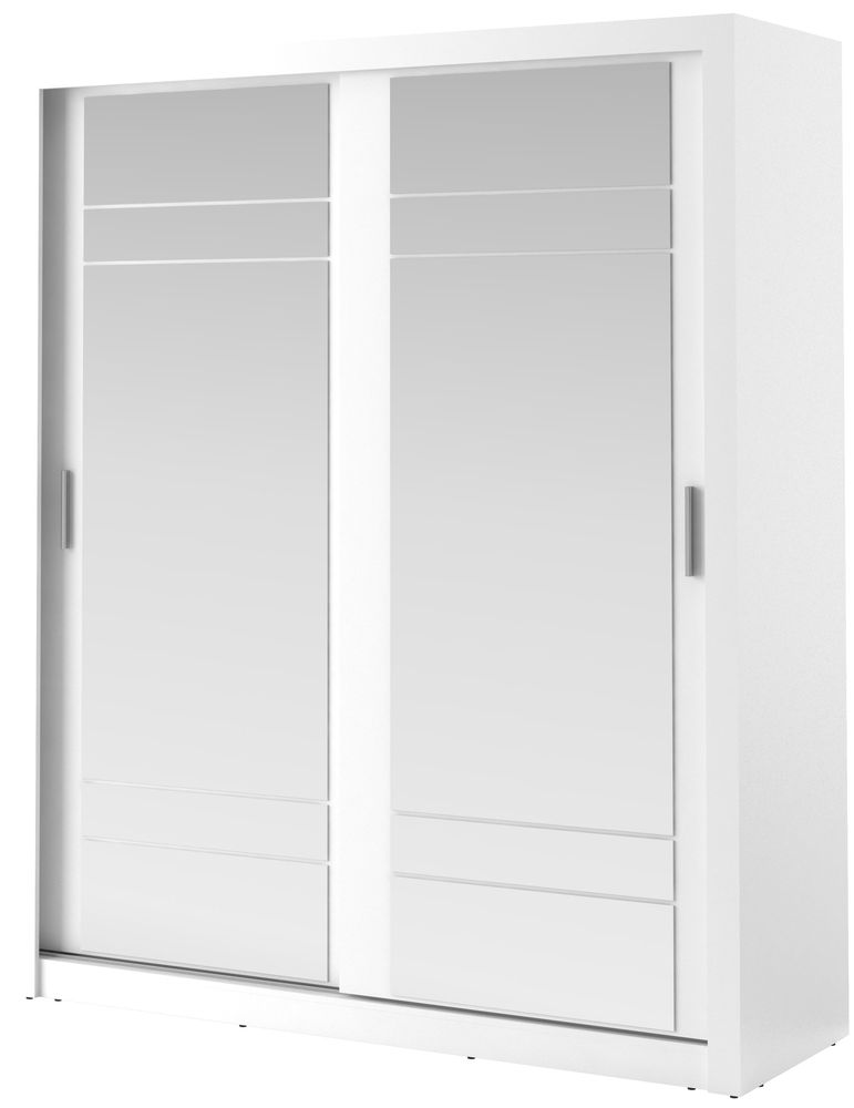 Garderob med skjutd�rrar 215x203 cm