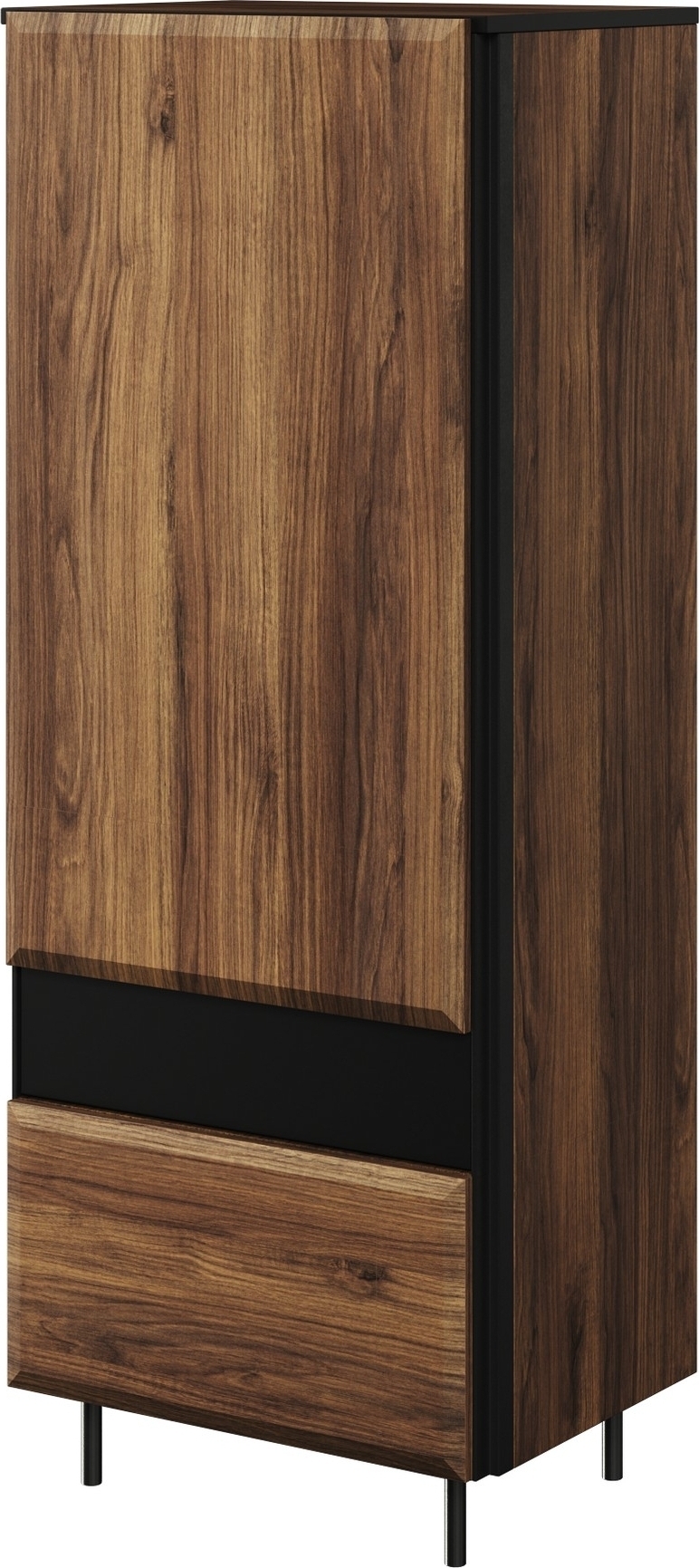 Borga skåp - Catania ek/svart Borga skåp - Catania ek/svart