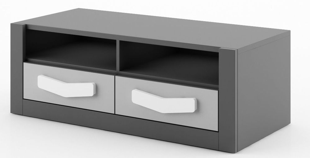 Arden TV-b�nk - Graphite/gr�