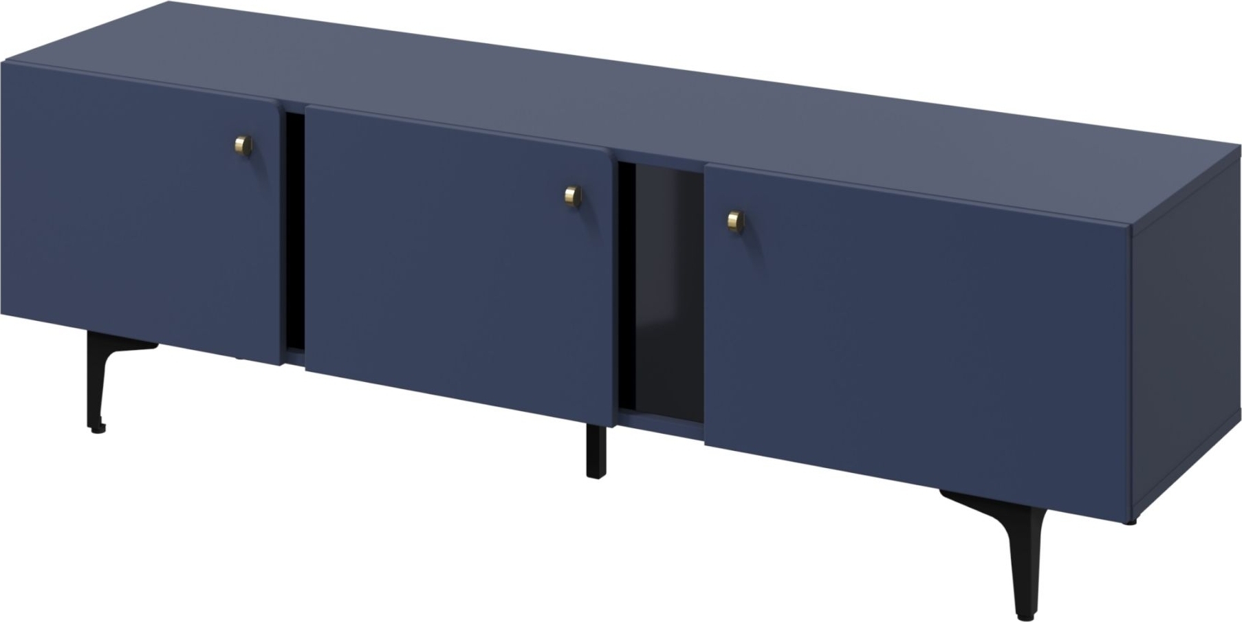 Colours TV-b�nk 165 cm - Bl�