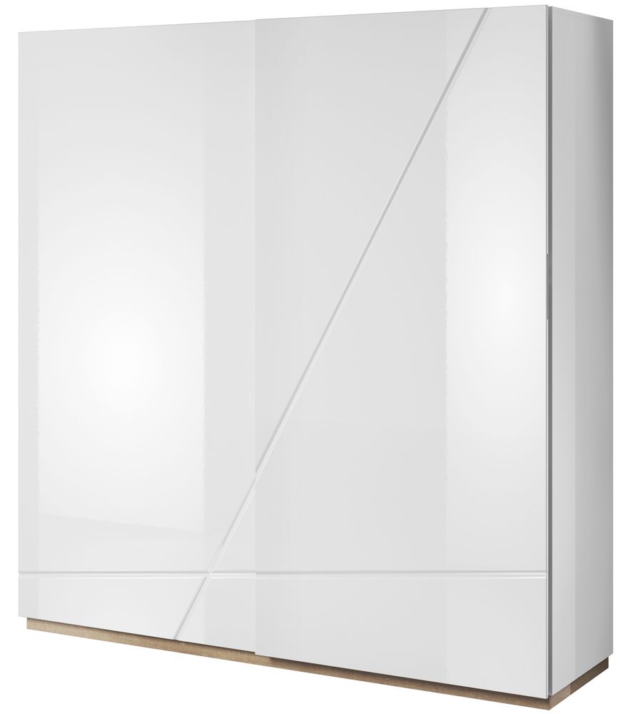 Villum garderob - Vit/riviera ek