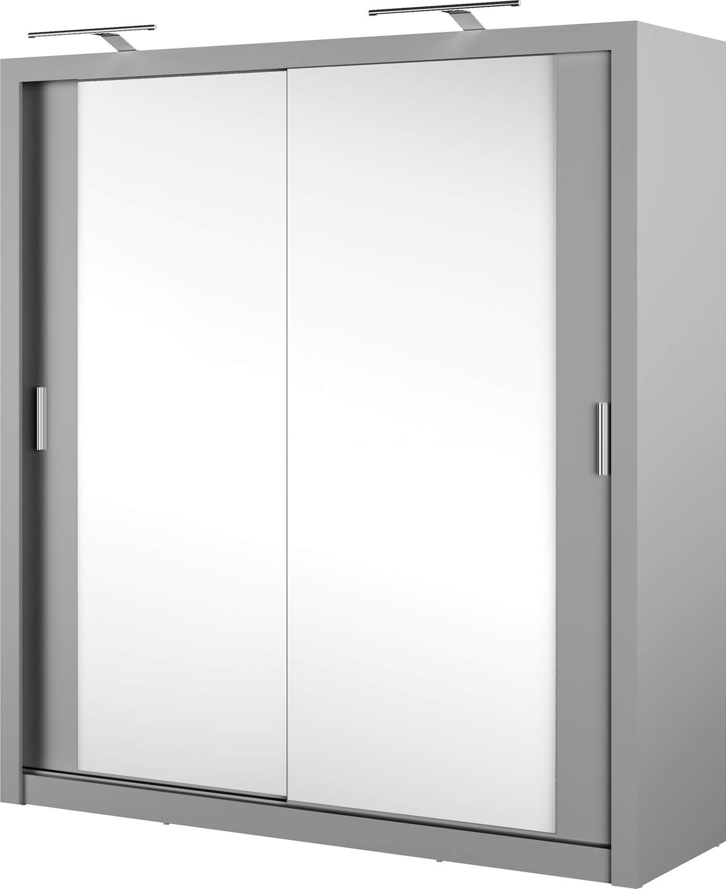 Einar garderob 16 med LED-belysning - Gr�