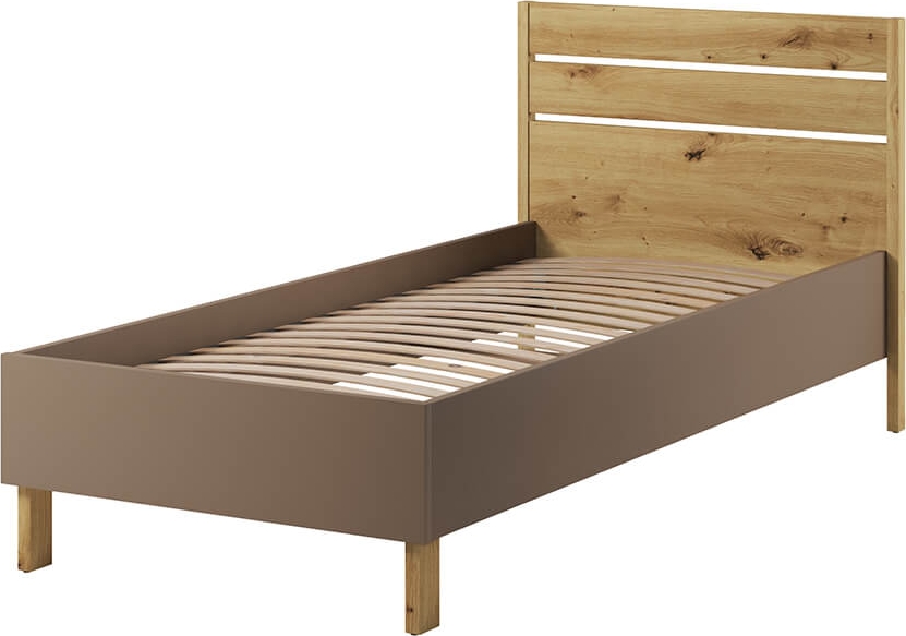 Lenny s�ngram 90 x 200 cm - Artisan ek/beige/tryffel