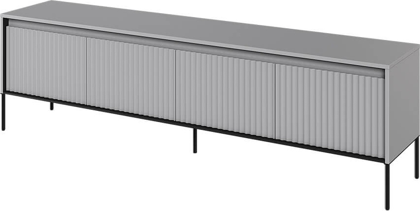 Trend TV-bänk B193 cm - Grå/svart Trend TV-bänk B193 cm - Grå/svart