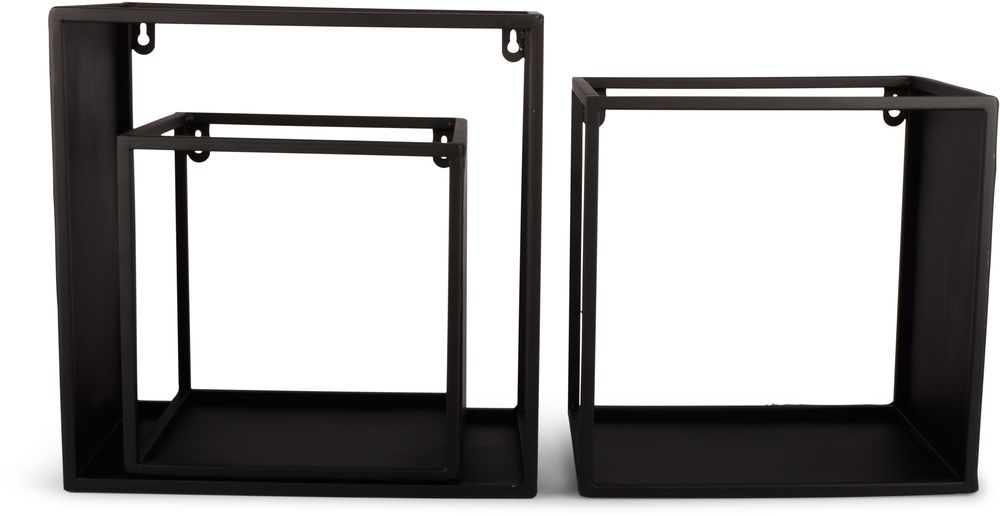 V�gghylla Kubert 3-set - Svart