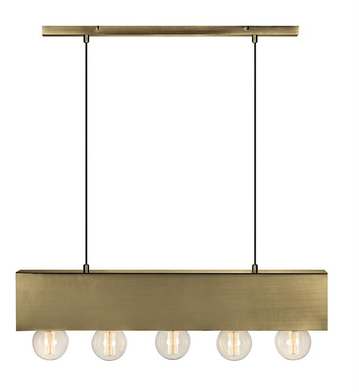 Couture Taklampa 80 cm bred - Mässing Couture Taklampa 80 cm bred - Mässing