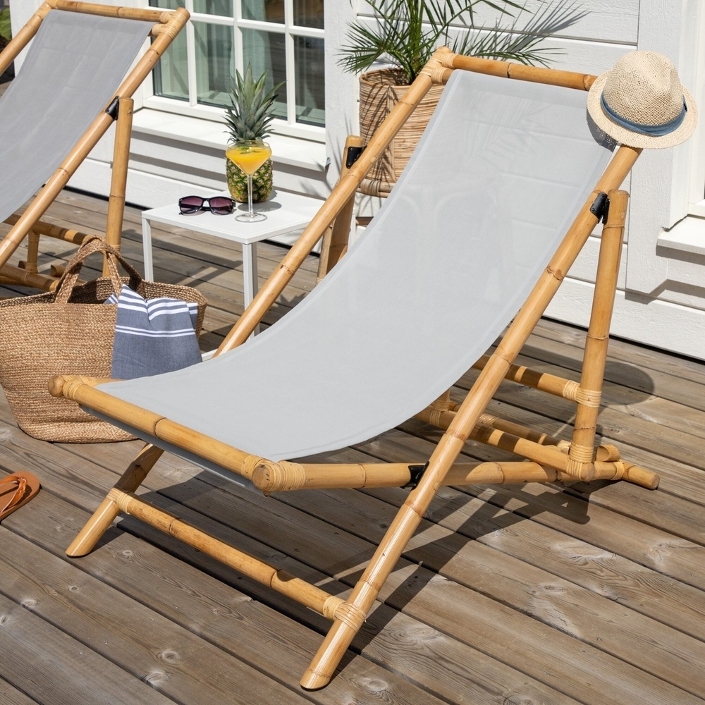 Cane sols�ng - Gr�/Natur