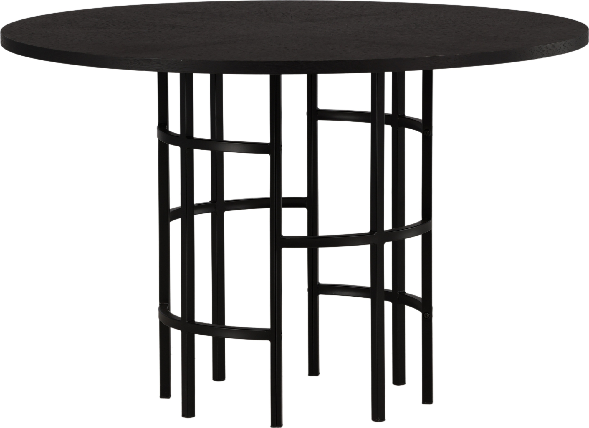 Laholm matbord 115 cm - Svart