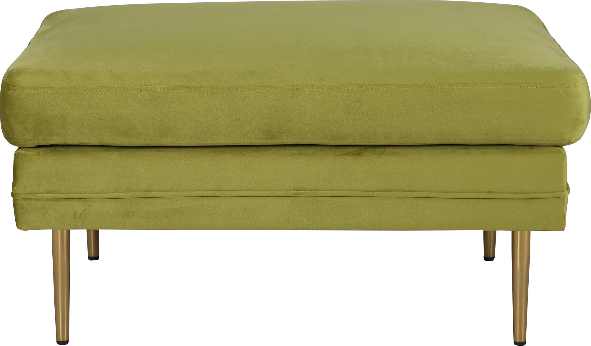 Savanna poef - Groen fluweel