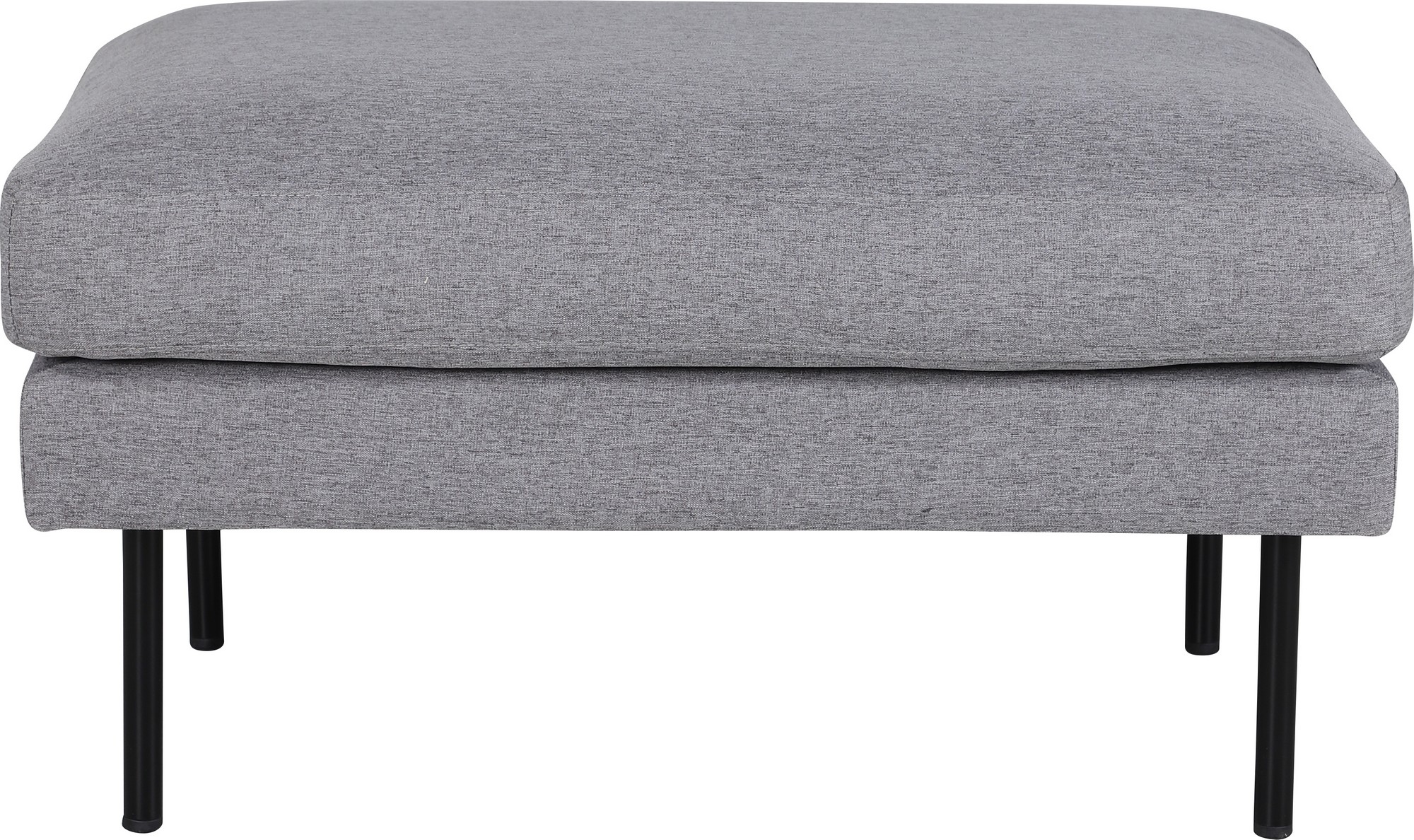 Eden sittpuff - Stålgrå tyg Eden sittpuff - Stålgrå tyg