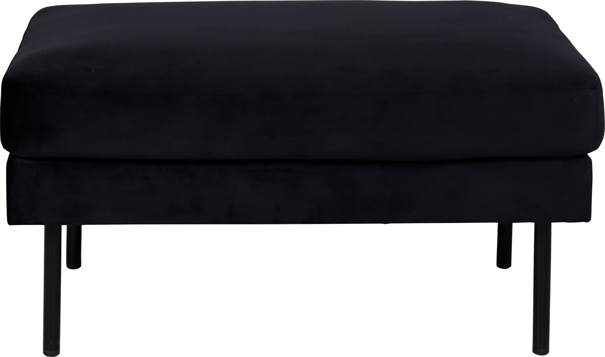 Eden sittpuff - Svart sammet Eden sittpuff - Svart sammet