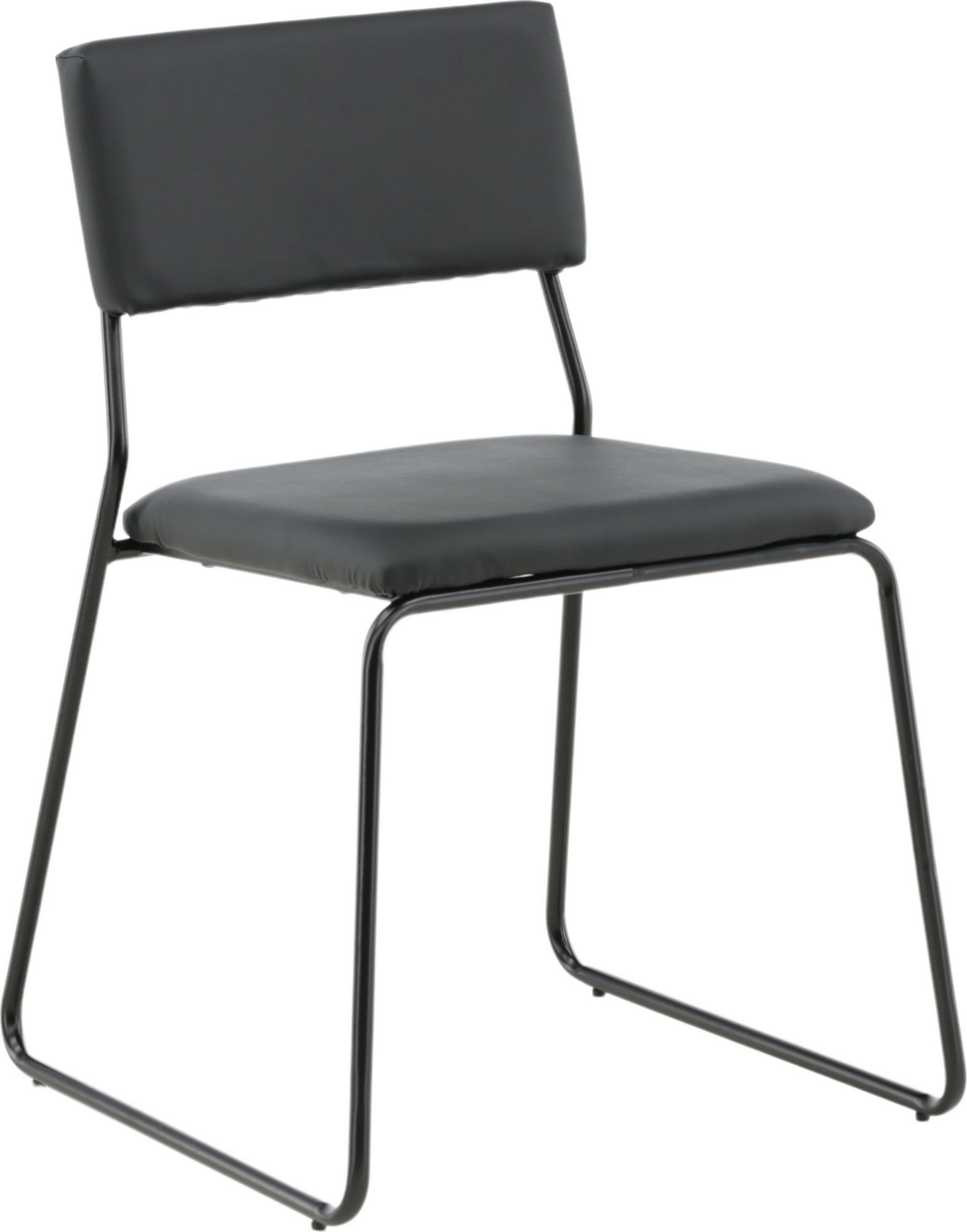 Frekvens stol - Svart PU Frekvens stol - Svart PU
