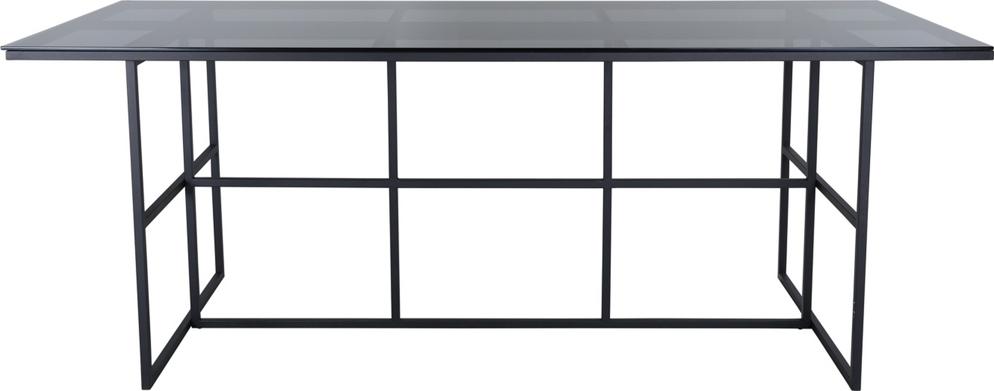 Viking matbord 200 cm - Svart