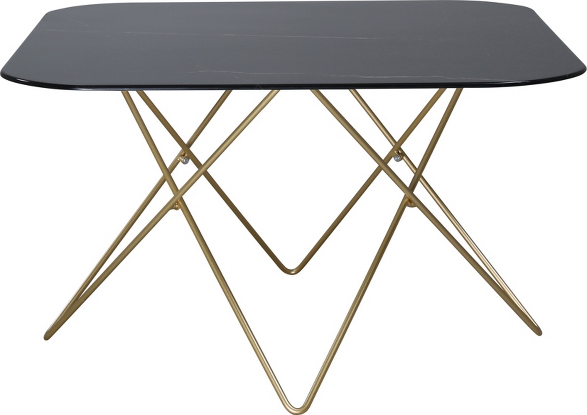 Michel soffbord 80 x 80 cm - Svart marmor Michel soffbord 80 x 80 cm - Svart marmor