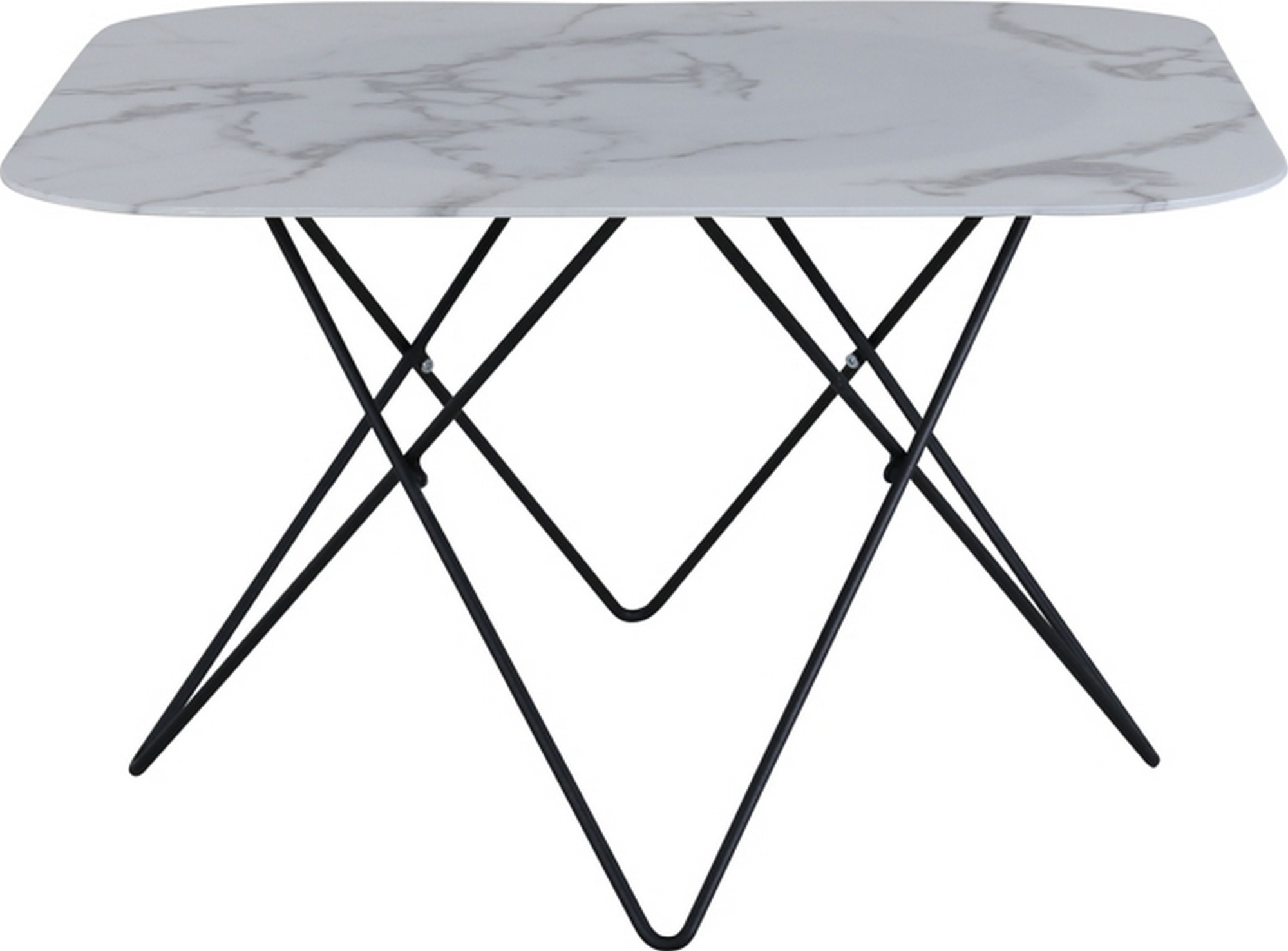 Michel soffbord 80 x 80 cm - Vit marmor Michel soffbord 80 x 80 cm - Vit marmor