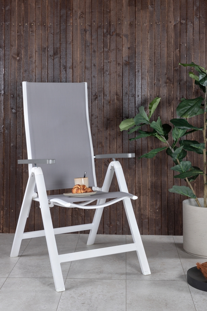 Albany positionsstol - Vit/Grå Albany positionsstol - Vit/Grå