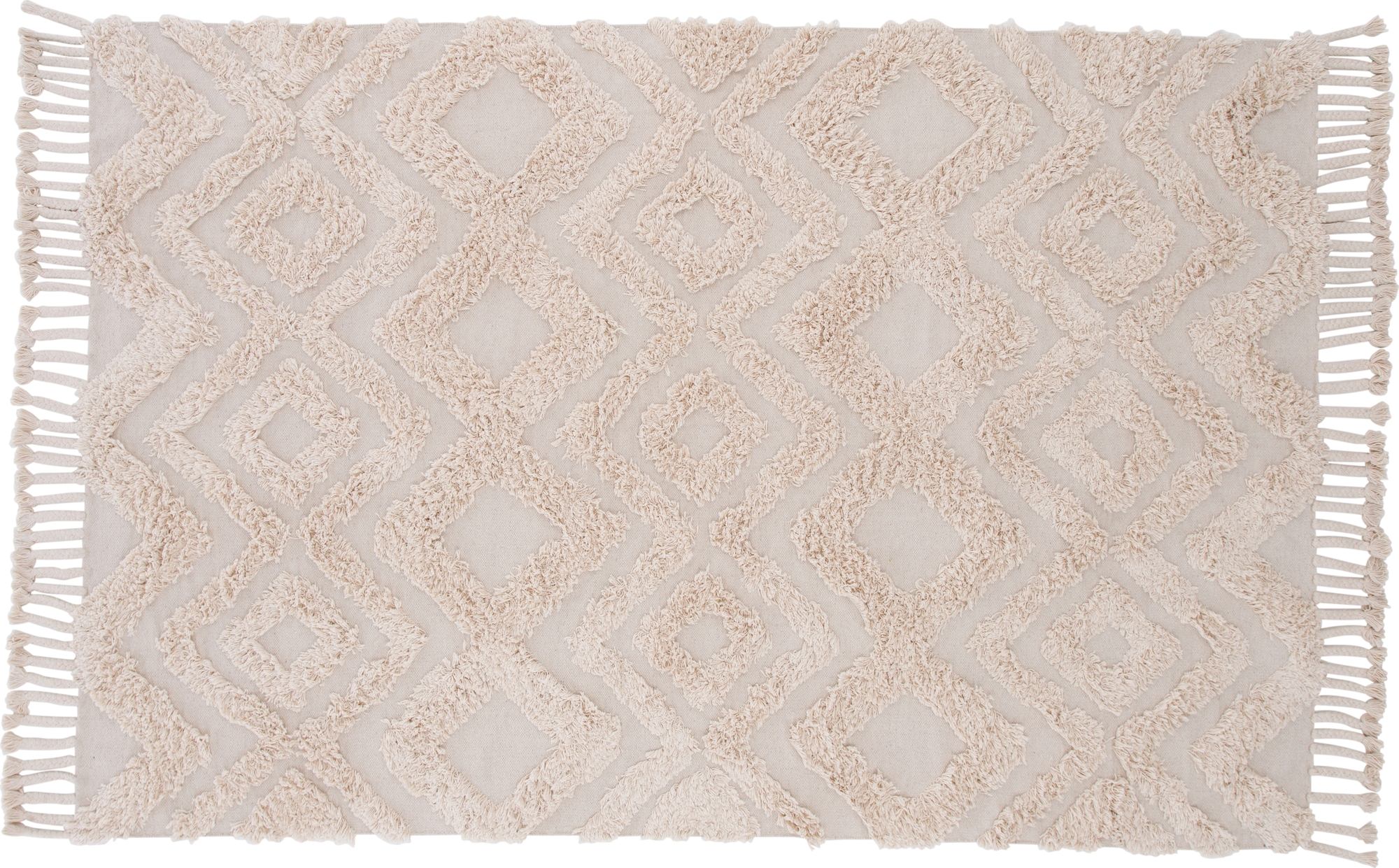 Kleva matta 200 x 300 cm - Gräddvit