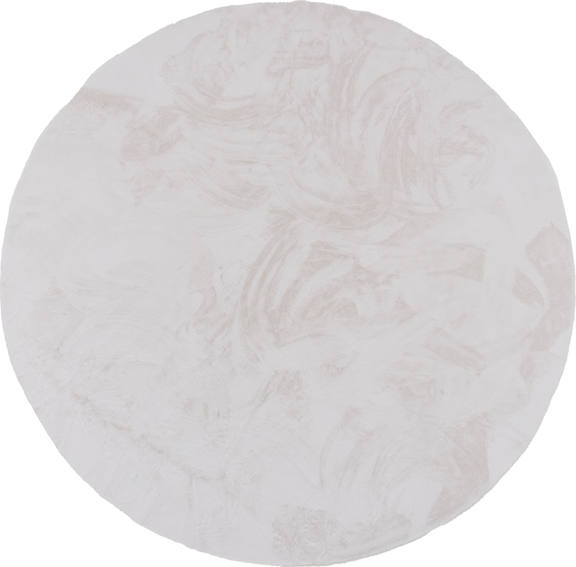 Rochelle matta Ø200 cm - Vit