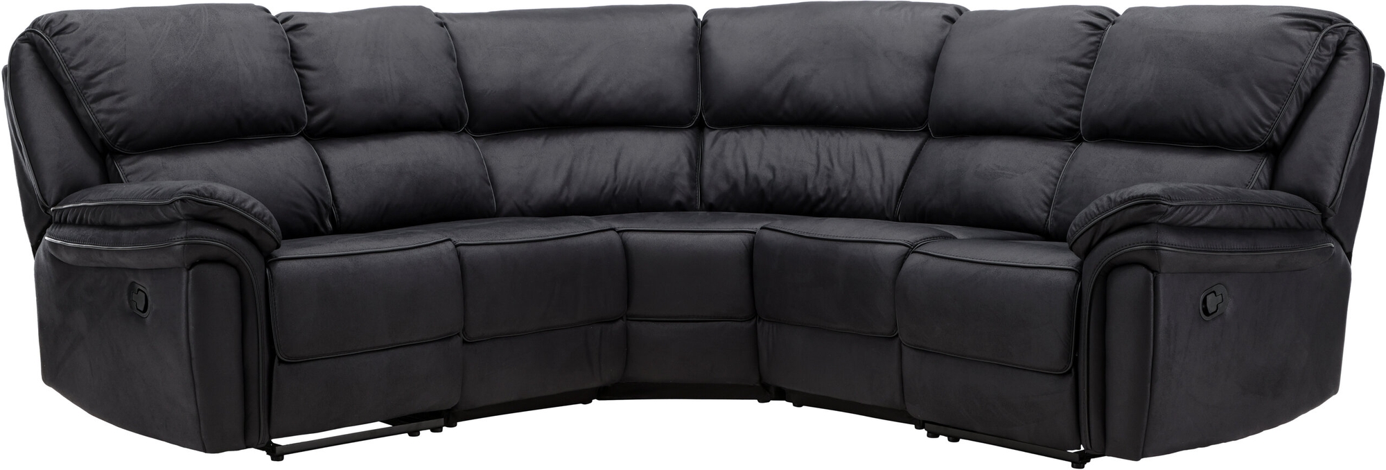 Saranda Biosoffa recliner i svart PU