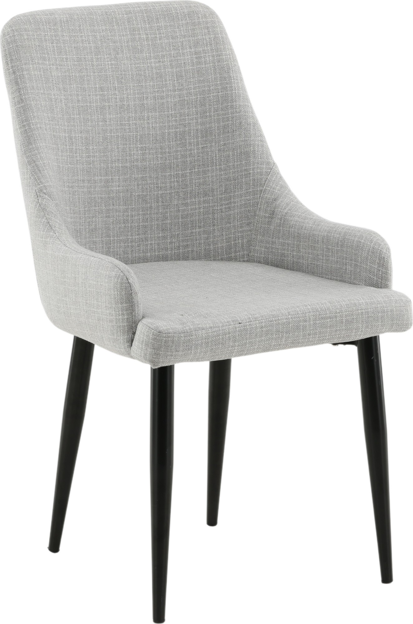 Paradis matstol - Ljusgrå/svart Paradis matstol - Ljusgrå/svart