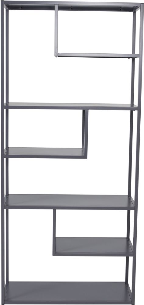 Trne bokhylla - Ljusgr