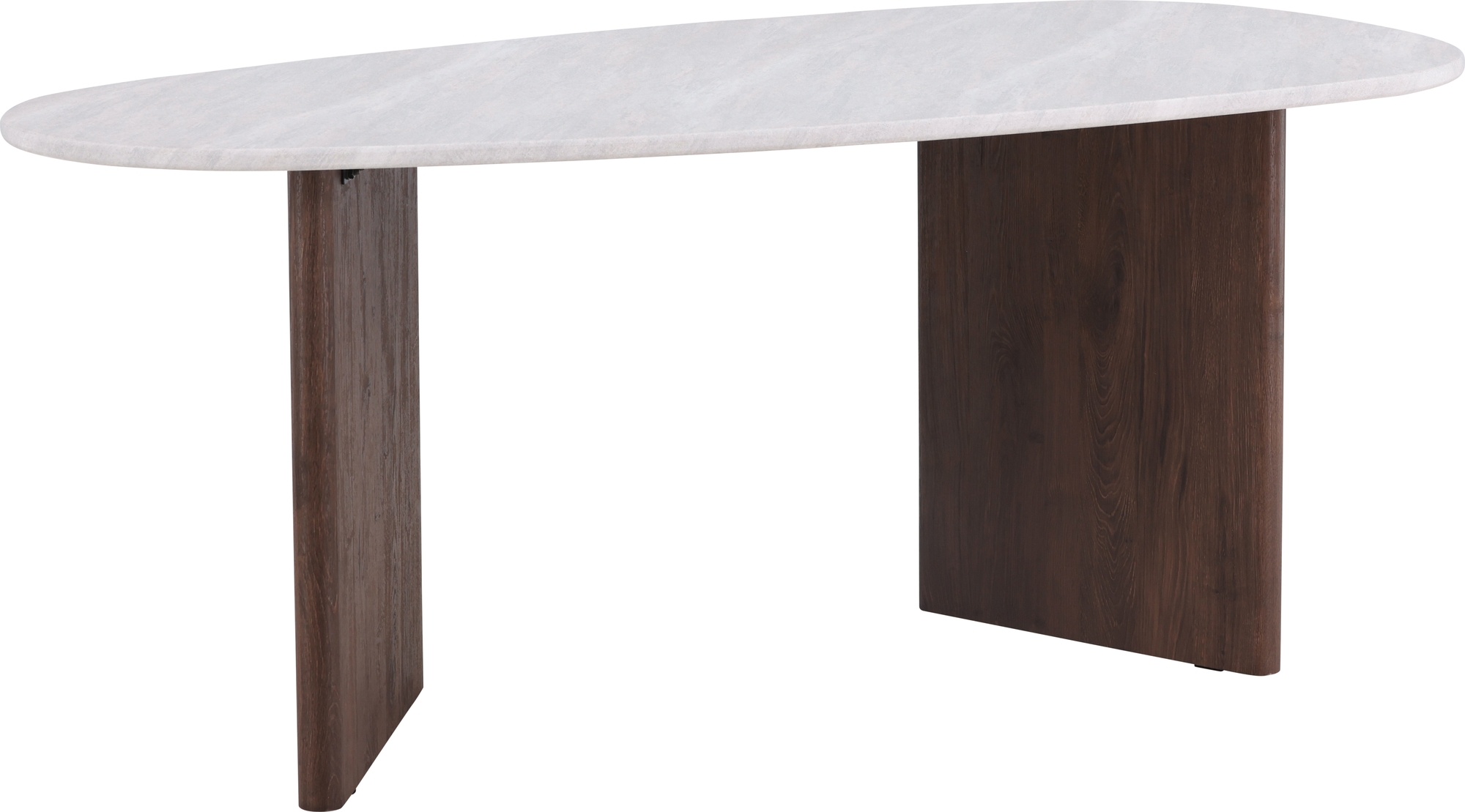 Matbord Gr�nvik 180x90 cm - mocca / betonglook
