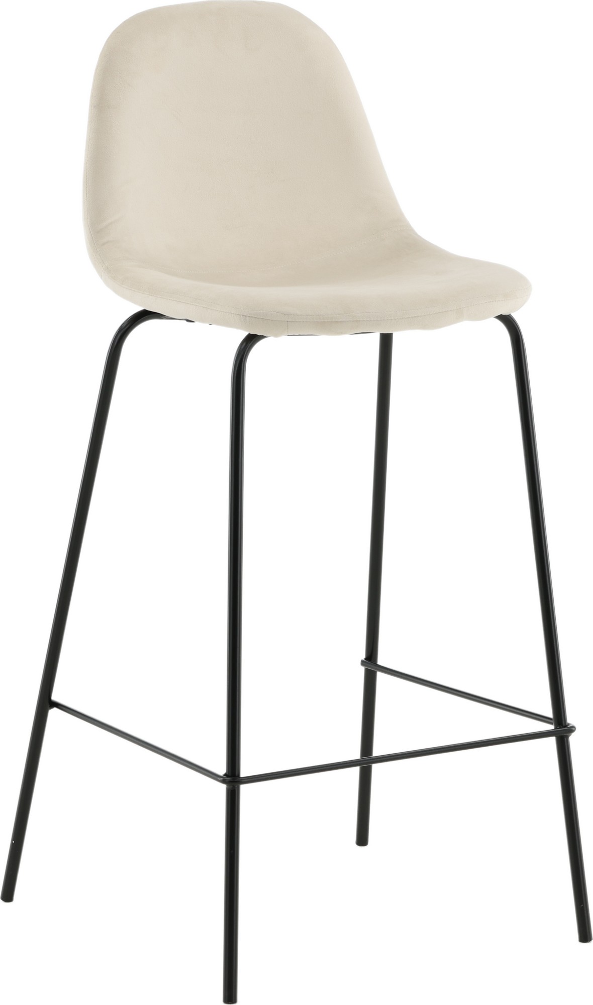 Bridge barstol i beige sammet Bridge barstol i beige sammet