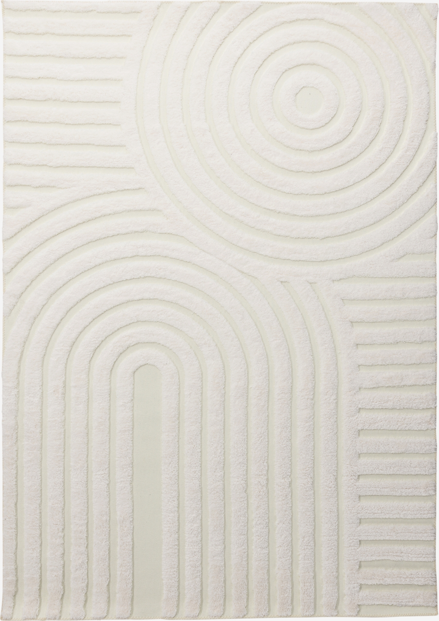 Nikita matta 230 x 160 cm - Vit