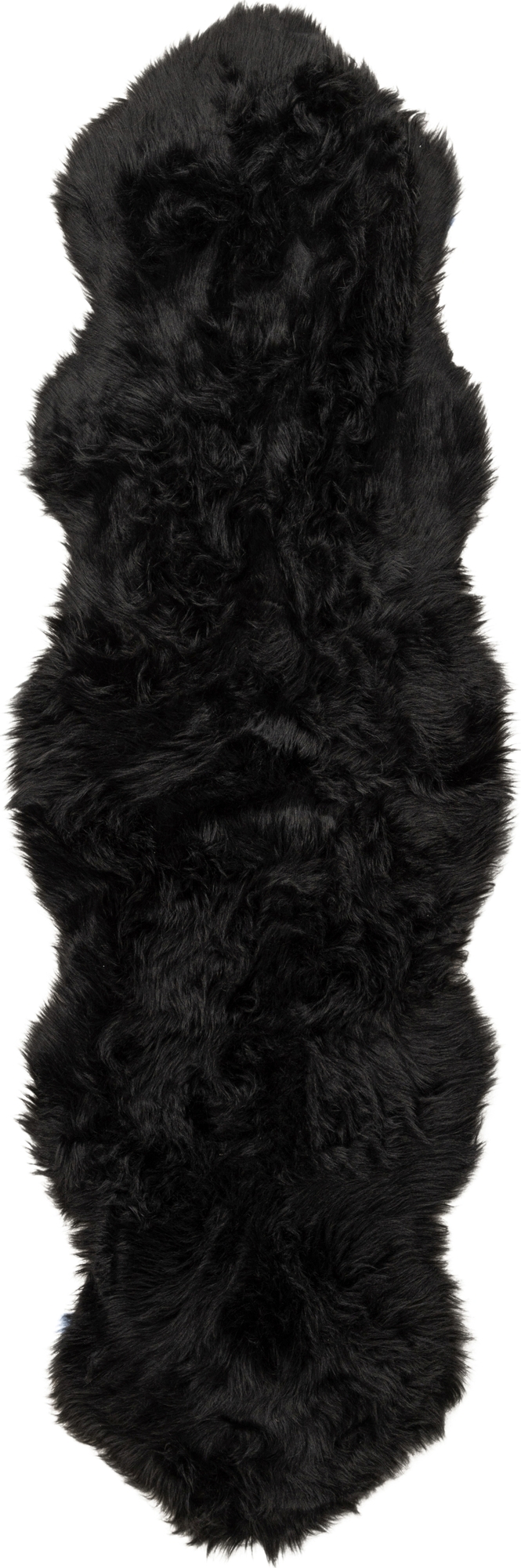 Katy fäll 180 x 55 cm - Svart fuskpäls Katy fäll 180 x 55 cm - Svart fuskpäls