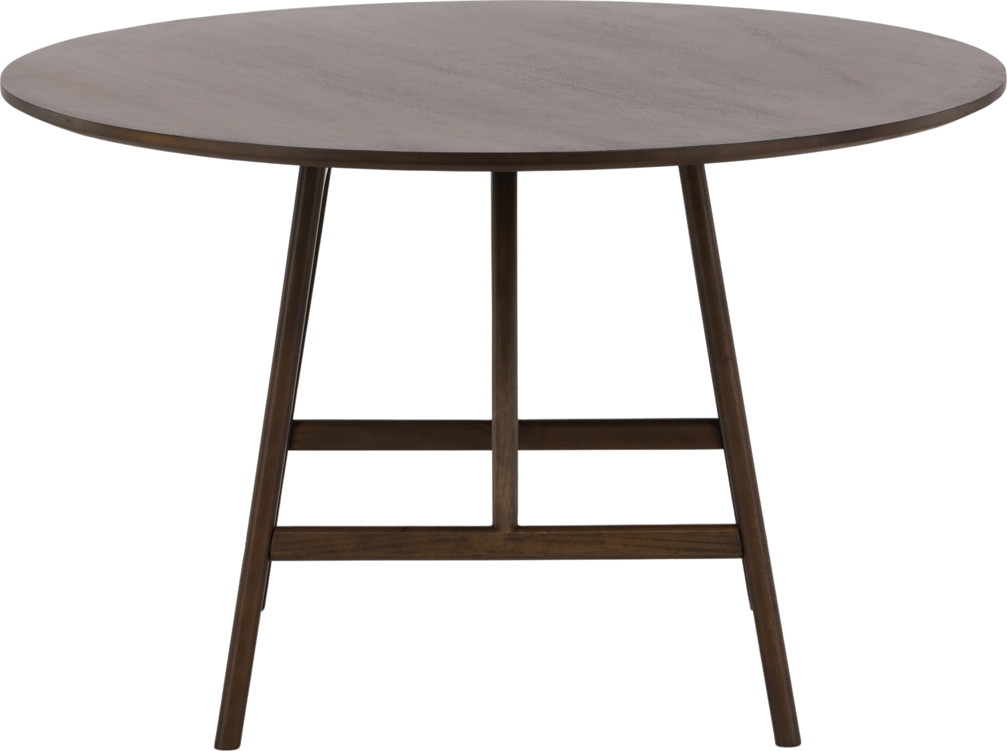 Kaseindon matbord 100 cm - Mrkbrun