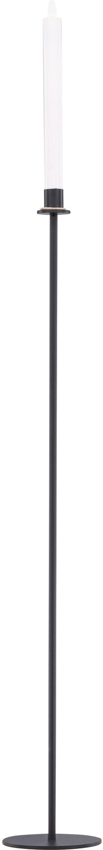 Högehall LED-ljusstake H102 cm - Svart/Vit Högehall LED-ljusstake H102 cm - Svart/Vit
