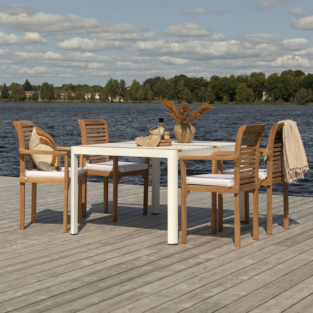 Togo eettafel 150 x 90 cm - Wit