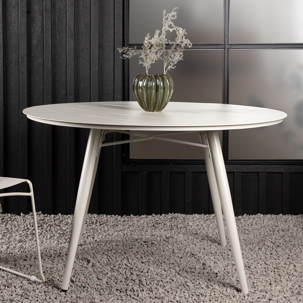 Lina eettafel �120 cm - Beige